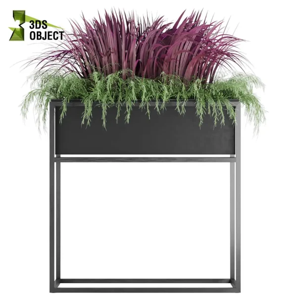3d model plant free Vegetation tree box Foliage Acacia Cousin flower box Virtual Garden Design Botanical Simulation Plant Visualization cinema 4d 3ds max fbx obj Rhino Sketchup lumion
