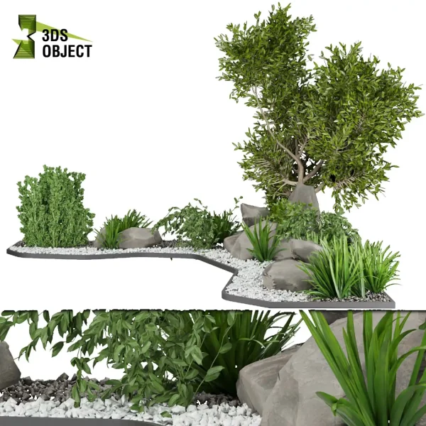 3d garden plant models botanical Visualization Landscape Foliage Vegetation Rendering Environment tree Design high poly Bush, tree, grass garden purchase 3drendering rendering 3drender architecture interiordesign 3D architectural visualization cinema 4d 3ds max blender enscpae fbx obj Rhino Sketchup lumion