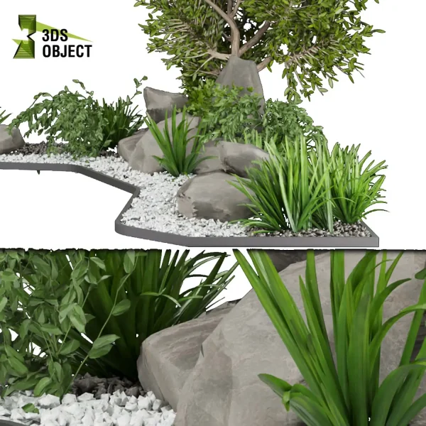 3d garden plant models botanical Visualization Landscape Foliage Vegetation Rendering Environment tree Design high poly Bush, tree, grass garden purchase 3drendering rendering 3drender architecture interiordesign 3D architectural visualization cinema 4d 3ds max blender enscpae fbx obj Rhino Sketchup lumion