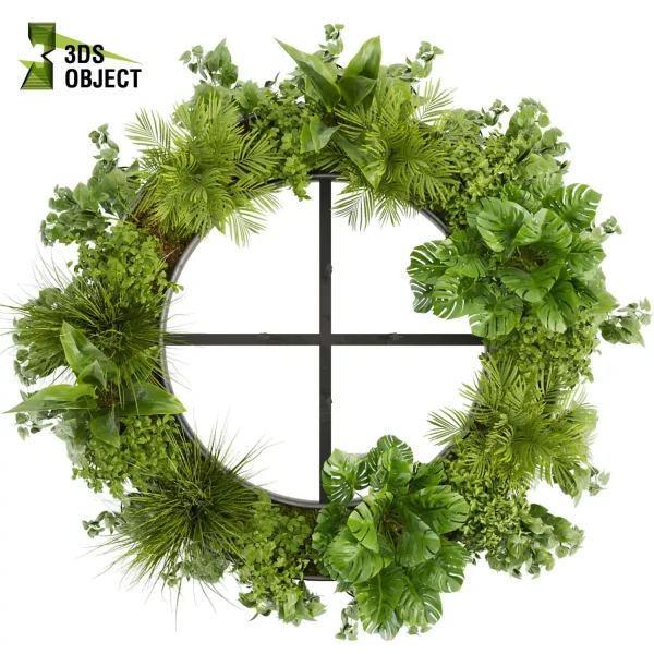 3d model plant hanging free Botanical Models monstera grass pothos palm bush hanging 3D Garden Assets architecture interior design cinema 4d 3ds max blender fbx obj Rhino Sketchup lumion buy purchase