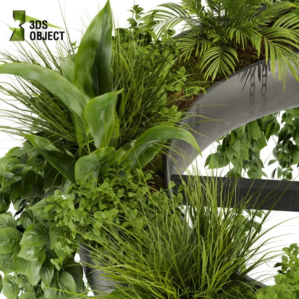 3d model plant hanging free Botanical Models monstera grass pothos palm bush hanging 3D Garden Assets architecture interior design cinema 4d 3ds max blender fbx obj Rhino Sketchup lumion buy purchase