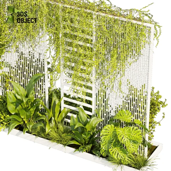 3d garden plant models botanical Visualization Landscape Foliage Vegetation Rendering Environment tree Design high poly Bush monstera peace lily garss ivy planter pot greenhouse balcony decorative hamedorea Virtual Garden Design Botanical Simulation Plant Visualization Vegetation Modeling cinema 4d 3ds max blender enscpae fbx obj Rhino Sketchup lumion