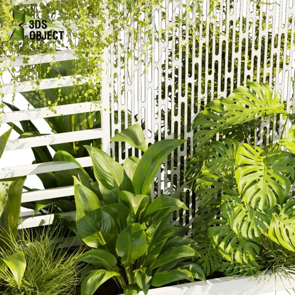 3d garden plant models botanical Visualization Landscape Foliage Vegetation Rendering Environment tree Design high poly Bush monstera peace lily garss ivy planter pot greenhouse balcony decorative hamedorea Virtual Garden Design Botanical Simulation Plant Visualization Vegetation Modeling cinema 4d 3ds max blender enscpae fbx obj Rhino Sketchup lumion