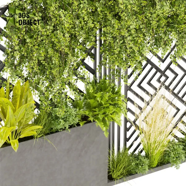 3d garden plant models botanical Visualization Landscape Foliage Vegetation Rendering Environment tree Design high poly Bush fern banana pampas grass cinema 4d 3ds max blender enscpae fbx obj Rhino Sketchup lumion vegetation modeling tool botanical architecture simulator