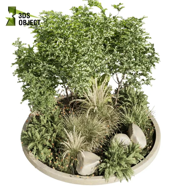 3d garden plant models botanical Visualization Landscape Foliage Vegetation Rendering Environment tree Design high poly Bush tree pampas fern flower banana 3D Plant Creation Virtual Garden Design Botanical Simulation Plant Visualization Vegetation Modeling cinema 4d 3ds max blender enscpae fbx obj Rhino Sketchup lumion