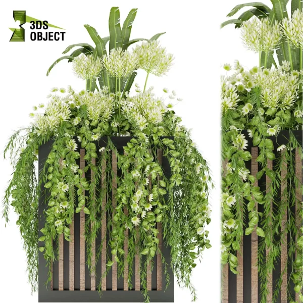 3d model plant free Vegetation tree box Foliage Banana flower ivy Plant Models Foliage Assets Botanical Models Greenery Assets Flora Objects Tree Models Shrubbery Assets