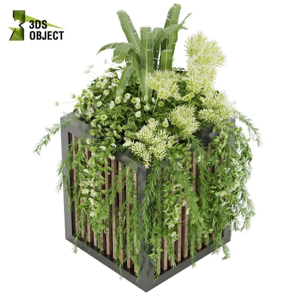 3d model plant free Vegetation tree box Foliage Banana flower ivy Plant Models Foliage Assets Botanical Models Greenery Assets Flora Objects Tree Models Shrubbery Assets