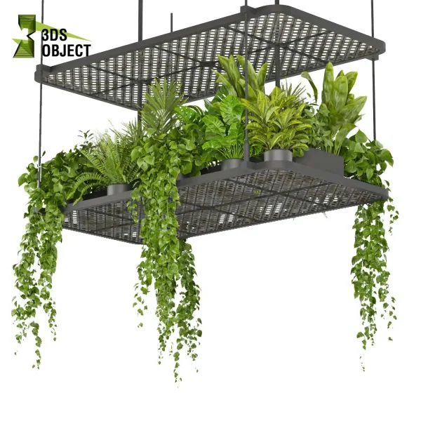 3d model plant hanging free Botanical Models fern pothos corton monstera banana palm planter deliciosa Swiss cheese decorative flowerpot cinema 4d 3ds max blender enscape fbx obj Rhino Sketchup lumion purchase