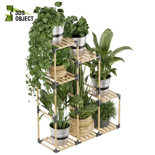 3d model plant pot free Pothos banana monstera fern sansveria landscape purchase botanical architecture simulator