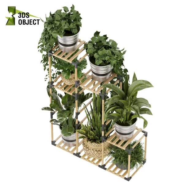 3d model plant pot free Pothos banana monstera fern sansveria landscape purchase botanical architecture simulator