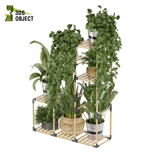 3d model plant pot free Pothos banana monstera fern sansveria landscape purchase botanical architecture simulator