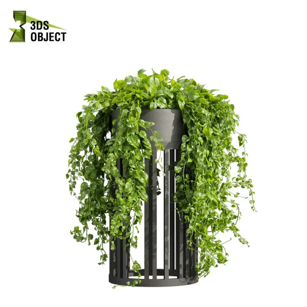 3d model plant pot free Monstera banana bush pothos palm purchase 3D architectural visualization cinema 4d 3ds max blender enscpae fbx obj Rhino Sketchup