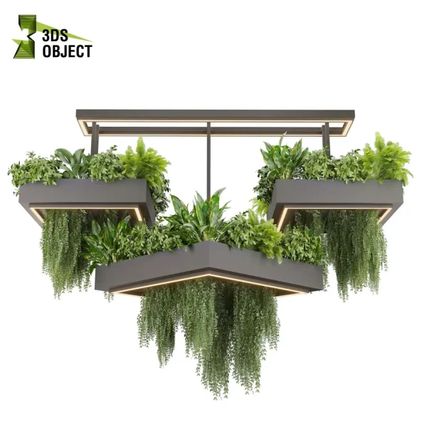 3d model plant hanging free Botanical Models bush fern banana peace lily ivy chandelier Vegetation Assets Foliage Generator Plant Rendering 3D Flora Lush Environment Greenery Generator Botanical Rendering Nature Simulation Plant Modeling Software 3D architectural visualization cinema 4d 3ds max blender enscape fbx obj Rhino Sketchup lumion