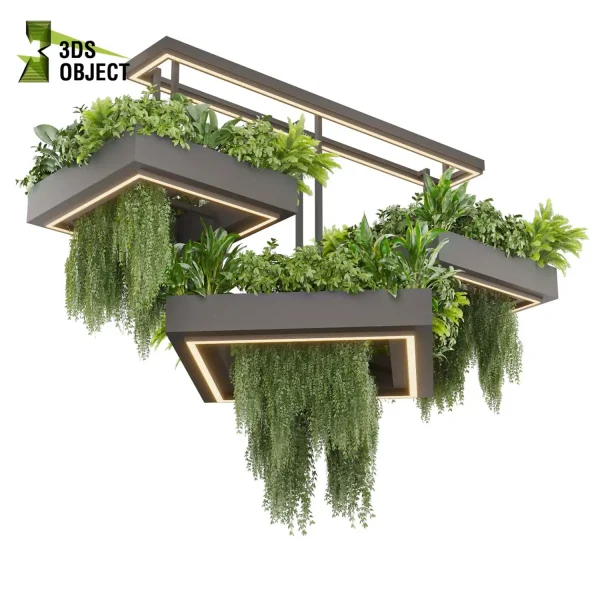 3d model plant hanging free Botanical Models bush fern banana peace lily ivy chandelier Vegetation Assets Foliage Generator Plant Rendering 3D Flora Lush Environment Greenery Generator Botanical Rendering Nature Simulation Plant Modeling Software 3D architectural visualization cinema 4d 3ds max blender enscape fbx obj Rhino Sketchup lumion