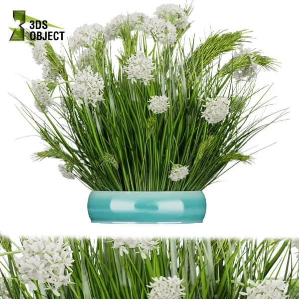 3d bouquet flower grass pampas plant models botanical Visualization Landscape Foliage Vegetation buy purchase Rendering Environment tree Design dried flower high low poly cinema 4d 3ds max blender enscpae fbx obj Rhino Sketchup lumion flower rose architecture interiordesign