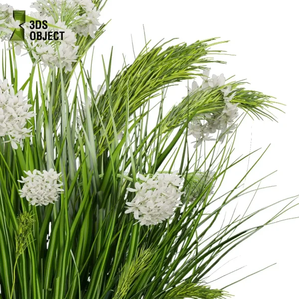 3d bouquet flower grass pampas plant models botanical Visualization Landscape Foliage Vegetation buy purchase Rendering Environment tree Design dried flower high low poly cinema 4d 3ds max blender enscpae fbx obj Rhino Sketchup lumion flower rose architecture interiordesign