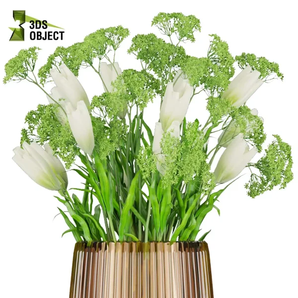 3d bouquet flower grass pampas plant models botanical Visualization Landscape Foliage Vegetation buy purchase Rendering Environment tree Design dried flower high low poly cinema 4d 3ds max blender enscpae fbx obj Rhino Sketchup lumion flower rose architecture interiordesign