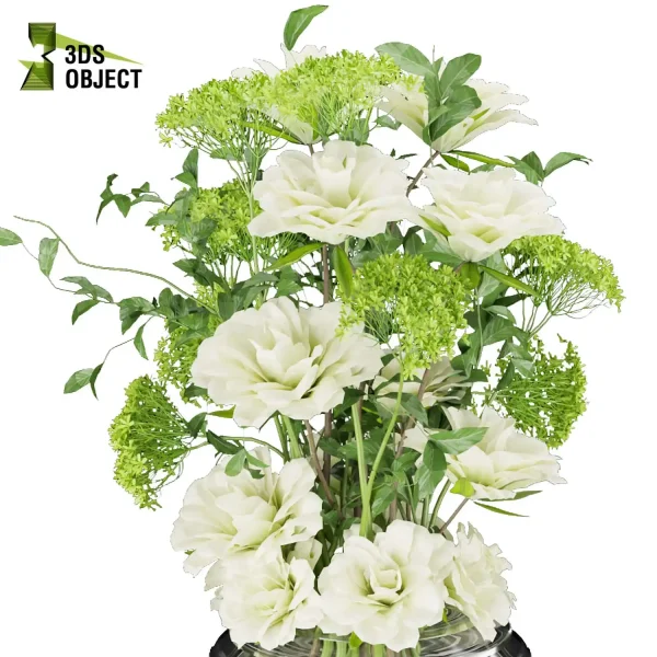 3d bouquet flower grass pampas plant models botanical Visualization Landscape Foliage Vegetation buy purchase Rendering Environment tree Design dried flower high low poly cinema 4d 3ds max blender enscpae fbx obj Rhino Sketchup lumion flower rose architecture interiordesign