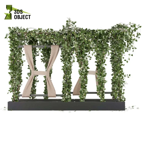 3d creeping ivy plant models botanical Visualization Landscape Foliage Vegetation Rendering Environment tree Design high low poly pothos cinema 4d 3ds max blender enscpae fbx obj Rhino Sketchup lumion