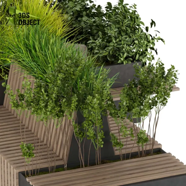 3d bouquet tree Urban environment plant models botanical Visualization Landscape Foliage Vegetation buy purchase Rendering tree Design dried flower high low poly cinema 4d 3ds max blender enscpae fbx obj Rhino Sketchup lumion grass bush bench