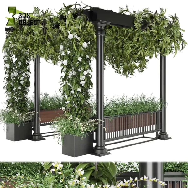3d creeping ivy plant models botanical Visualization Landscape Foliage Vegetation Rendering Environment tree Design high low poly pothos cinema 4d 3ds max blender enscpae fbx obj Rhino Sketchup lumion Landscape Vegetation 3D Plant Library Plant Generator Vegetation Rendering