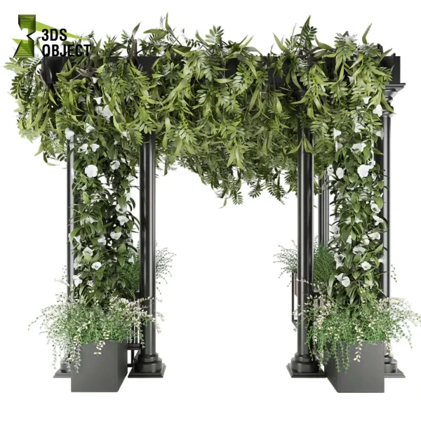 3d creeping ivy plant models botanical Visualization Landscape Foliage Vegetation Rendering Environment tree Design high low poly pothos cinema 4d 3ds max blender enscpae fbx obj Rhino Sketchup lumion Landscape Vegetation 3D Plant Library Plant Generator Vegetation Rendering