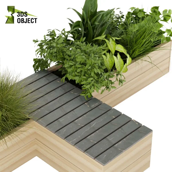 3d bouquet tree Urban environment plant models botanical Visualization Landscape Foliage Vegetation buy purchase Rendering tree Design dried flower high low poly cinema 4d 3ds max blender enscpae fbx obj Rhino Sketchup lumion grass bush bench Peace lily, bush, grass, pothos