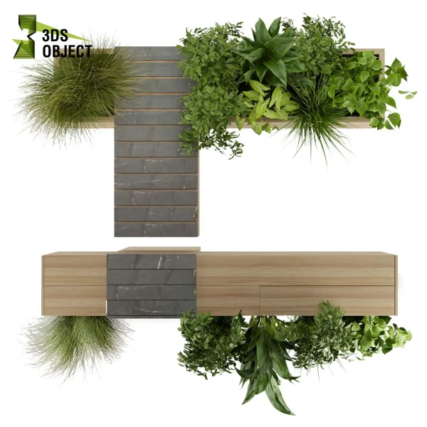 3d bouquet tree Urban environment plant models botanical Visualization Landscape Foliage Vegetation buy purchase Rendering tree Design dried flower high low poly cinema 4d 3ds max blender enscpae fbx obj Rhino Sketchup lumion grass bush bench Peace lily, bush, grass, pothos