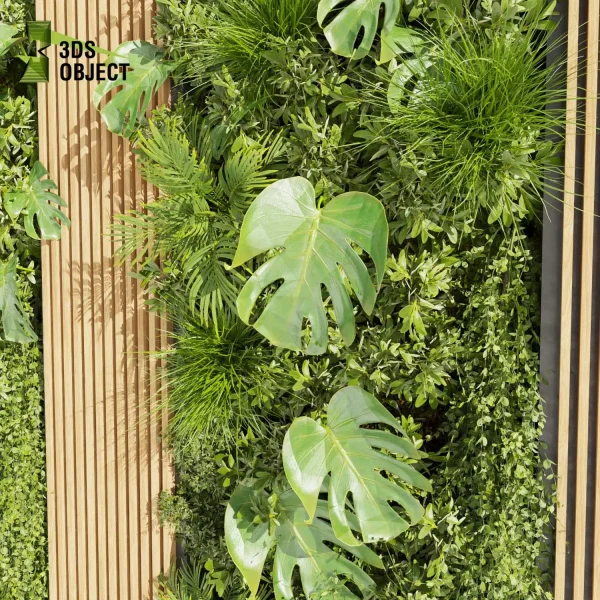 3d vertical fitowall plant models botanical Visualization Landscape Foliage Vegetation buy purchase Rendering Environment tree Design high poly Bush ivy vertical monstera grass palm Virtual Green Wall Creation Vertical Garden Design Software cinema 4d 3ds max blender enscpae fbx obj Rhino Sketchup lumion
