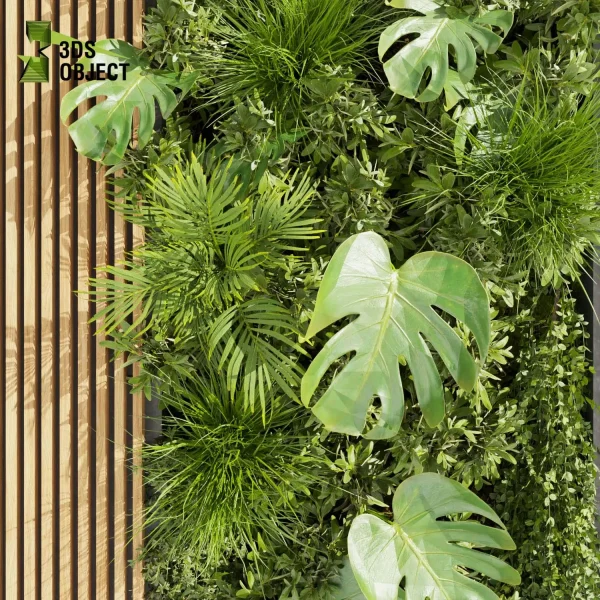3d vertical fitowall plant models botanical Visualization Landscape Foliage Vegetation buy purchase Rendering Environment tree Design high poly Bush ivy vertical monstera grass palm Virtual Green Wall Creation Vertical Garden Design Software cinema 4d 3ds max blender enscpae fbx obj Rhino Sketchup lumion