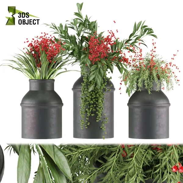 3d bouquet flower grass pampas plant models botanical Visualization Landscape Foliage Vegetation buy purchase Rendering Environment tree Design dried flower high low poly rose white yellow decorative houseplant flowerpot cinema 4d 3ds max blender enscpae fbx obj Rhino Sketchup lumion