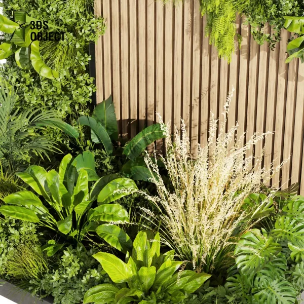 3d garden plant models botanical Visualization Landscape Foliage Vegetation Rendering Environment tree Design high poly Bush pampas palm corton monstera grass 3D architectural visualization cinema 4d 3ds max blender enscpae fbx obj Rhino Sketchup lumion