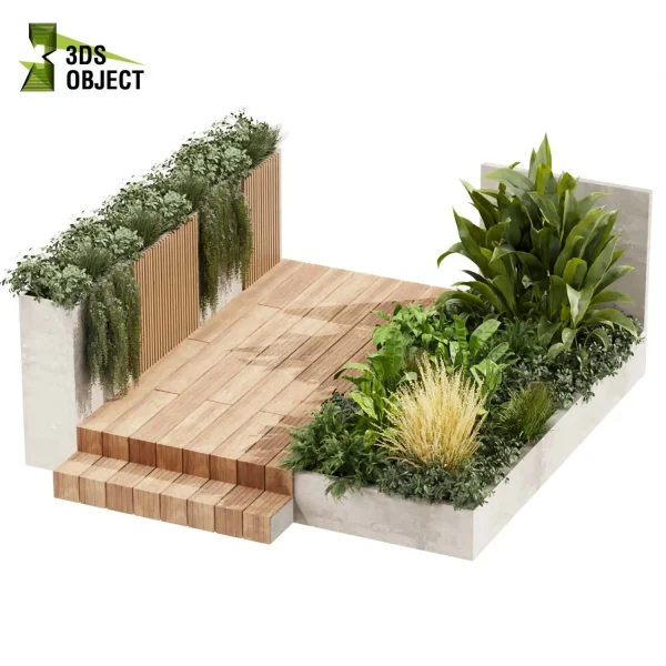 3d garden plant models botanical Visualization Landscape Foliage Vegetation Rendering Environment tree Design high poly Entrance Bush banana ivy fern pampas bird of paradise Foliage Rendering Digital Landscaping 3D Plant Creation cinema 4d 3ds max blender enscpae fbx obj Rhino Sketchup lumion
