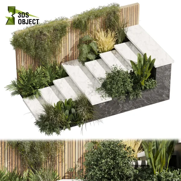 3d bouquet tree Urban environment plant models botanical Visualization Landscape Foliage Vegetation buy purchase Rendering tree Design dried flower high low poly cinema 4d 3ds max blender enscpae fbx obj Rhino Sketchup lumion entrance stair garden apartment villa ivy bush monstera pampas palm banana