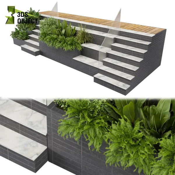 3d bouquet tree Urban environment plant models botanical Visualization Landscape Foliage Vegetation buy purchase Rendering tree Design dried flower high low poly cinema 4d 3ds max blender enscpae fbx obj Rhino Sketchup lumion entrance stair garden apartment villa ivy bush monstera pampas palm banana