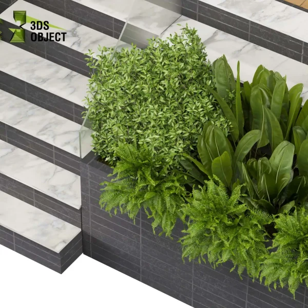 3d bouquet tree Urban environment plant models botanical Visualization Landscape Foliage Vegetation buy purchase Rendering tree Design dried flower high low poly cinema 4d 3ds max blender enscpae fbx obj Rhino Sketchup lumion entrance stair garden apartment villa ivy bush monstera pampas palm banana