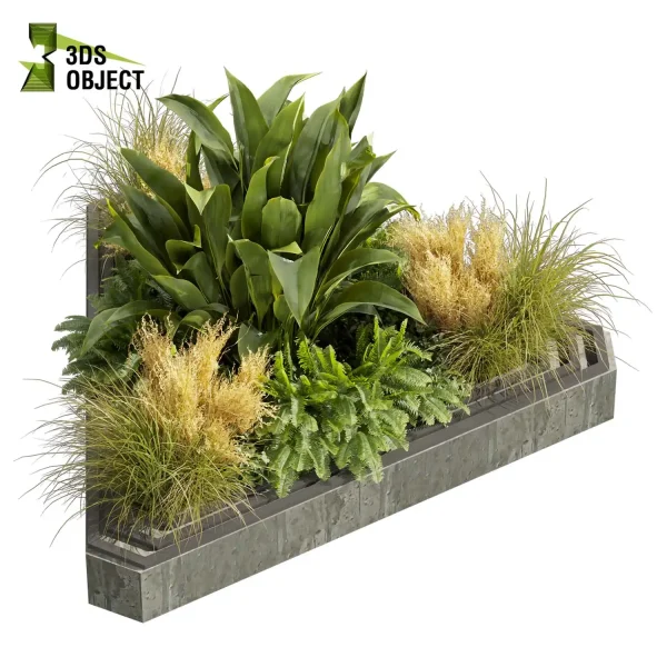 3d garden plant models botanical Visualization Landscape Foliage Vegetation Rendering Environment tree Design high poly Banana grass fern pampas 3D Tree Generator Landscape Design Software Foliage Rendering Digital Landscaping cinema 4d 3ds max blender enscpae fbx obj Rhino Sketchup lumion