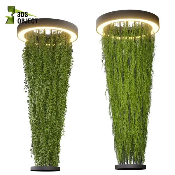 3d creeping ivy plant models botanical Visualization Landscape Foliage Vegetation buy purchase Rendering Environment tree Design high low poly chandelier column planter pot greenhouse Virtual Ivy Creation Ivy Design Software