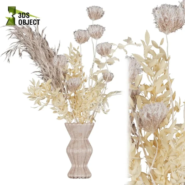 3d bouquet flower grass pampas plant models botanical Visualization Landscape Foliage Vegetation buy purchase Rendering Environment tree Design dried flower high low poly houseplant flowerpot simulator virtualdesign 3drendering rendering 3drender architecture