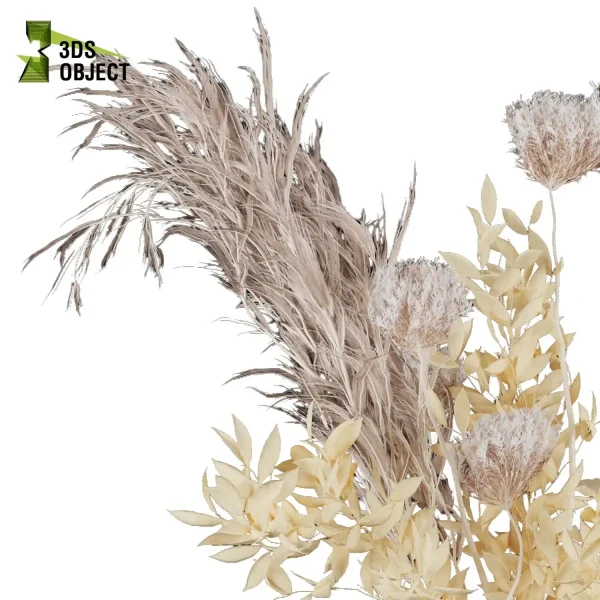 3d bouquet flower grass pampas plant models botanical Visualization Landscape Foliage Vegetation buy purchase Rendering Environment tree Design dried flower high low poly houseplant flowerpot simulator virtualdesign 3drendering rendering 3drender architecture