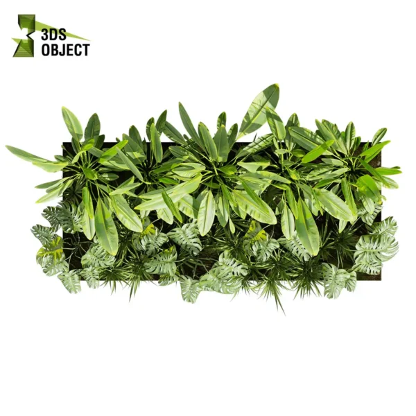 3d bush plant models botanical Visualization Landscape Foliage Vegetation buy purchase Rendering Environment tree Design high low poly greenhouse balcony decorative hamedorea 3D architectural visualization cinema 4d 3ds max blender enscpae fbx obj Rhino Sketchup lumion banana monstera grass garden