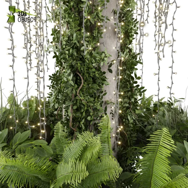 3d bush plant models botanical Visualization Landscape Foliage Vegetation buy purchase Rendering Environment tree Design high low poly greenhouse balcony decorative hamedorea 3D architectural visualization cinema 4d 3ds max blender enscpae fbx obj Rhino Sketchup lumion fern monstera ivy hanging ampelous