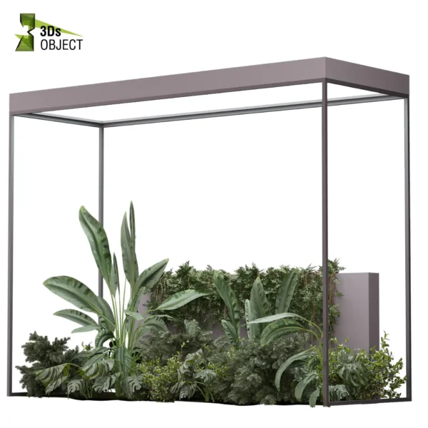 3d bush plant models botanical Visualization Landscape Foliage Vegetation buy purchase Rendering Environment tree Design high low poly greenhouse balcony decorative hamedorea 3D architectural visualization cinema 4d 3ds max blender enscpae fbx obj Rhino Sketchup lumion banana taro monstera grass garden